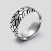 anillo gris con diseno race marca calak cl sico 141662 GRIS 1