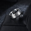 anillo gris estructura plana marca calak cl sico 141753 GRIS 1