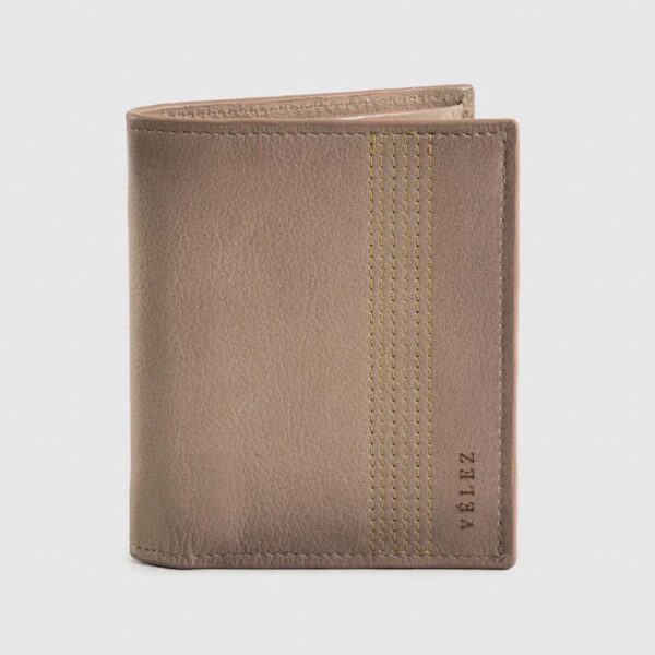 Billetera miel diseño plano marca Vélez clásico | 140225 DW