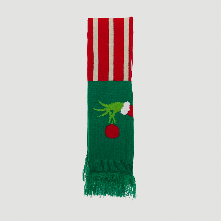 bufanda diseno grinch 2024 marca tishas cl sico 158674 ROJO 2