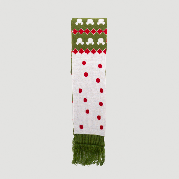 bufanda diseno xmas mickey marca tishas cl sico 158678 VERDE 2