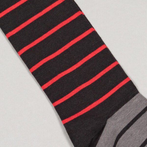 calcetines negro diseno inverted marca tishas cl sico 146295 NEGRO 2