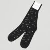 calcetines negro diseno stars marca tishas cl sico 151907 NEGRO 1