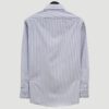 camisa azul diseno de lineas marca smart slim 144556 AZUL 3