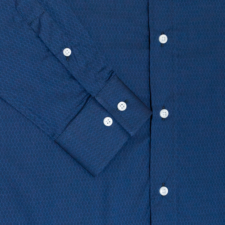 camisa azul estructura plana marca emporium cl sico 141029 AZUL 2