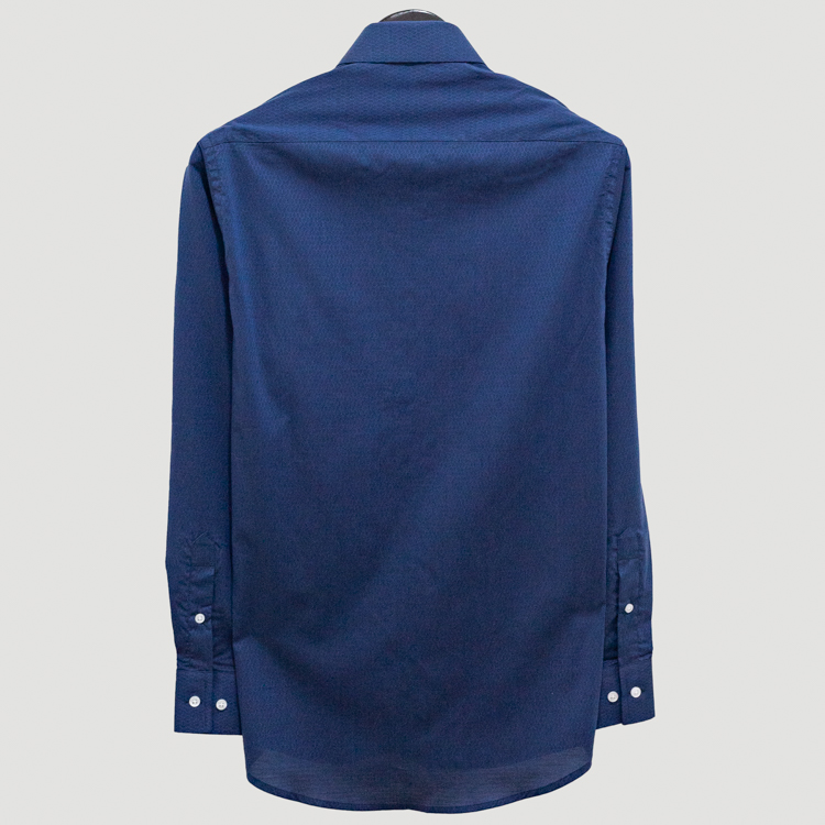 camisa azul estructura plana marca emporium cl sico 141029 AZUL 4