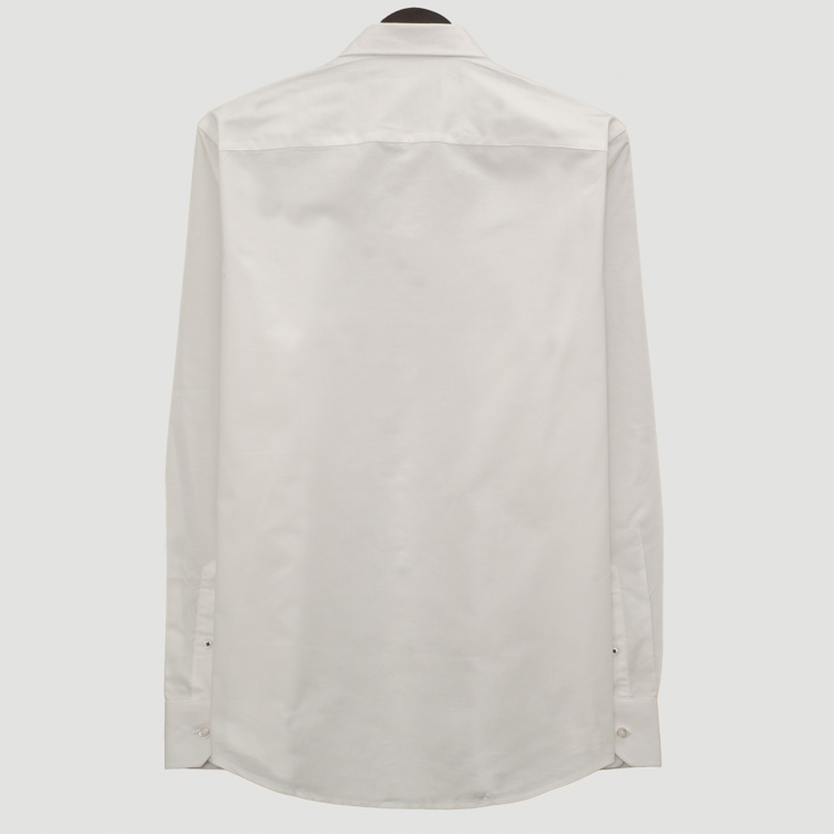 camisa blanco estructura plana marca carven slim 164069 BLANCO