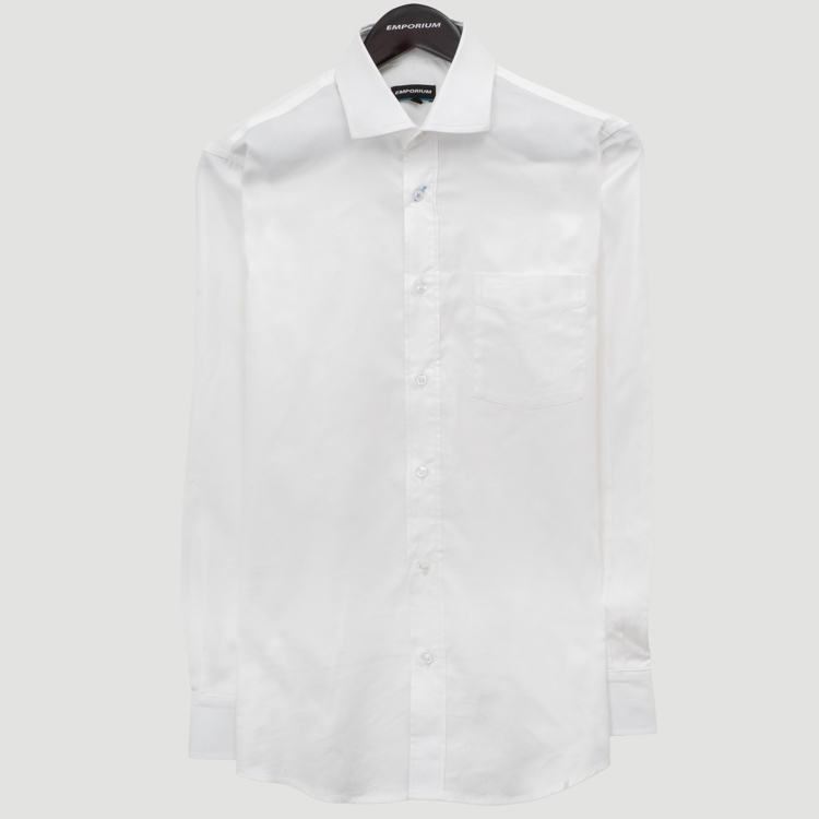 camisa formal blanco estructura plana marca emporium cl sico 160467 354644 1