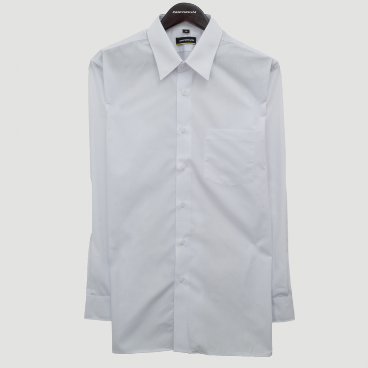 camisa formal blanco estructura plana marca emporium slim 121922 345354 1