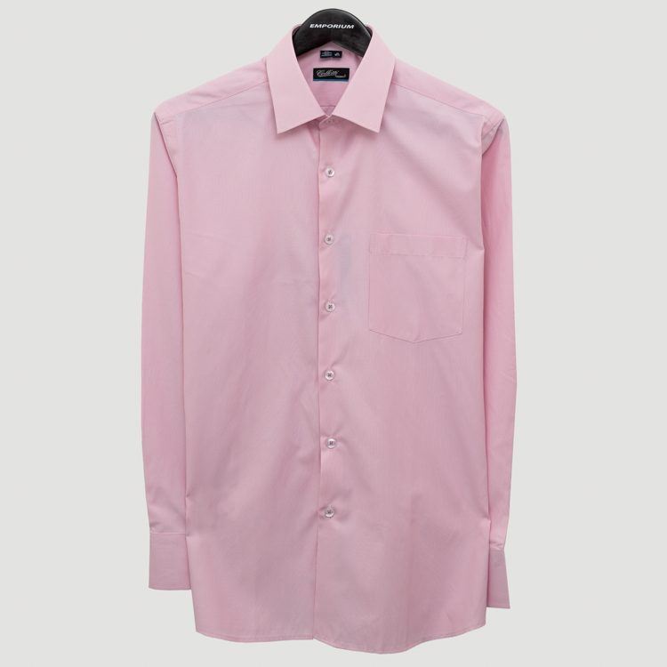 camisa rosada estructura labrada marca colletti cl sico 155440 ROSADO 1