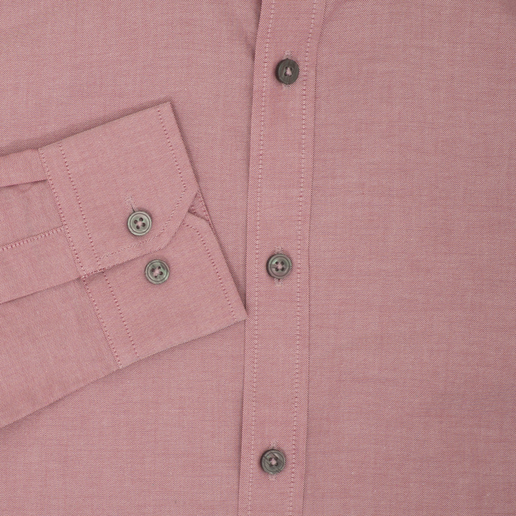 camisa rosado estructura plana marca carven slim 164059 ROSADO