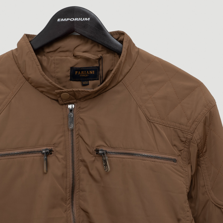 chumpa khaki estructura plana marca fariani slim 157979 KHAKI