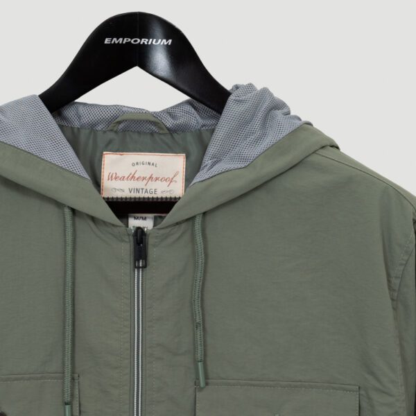 chumpa verde estructura lisa marca carven slim 150017 VERDE 3