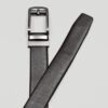 cincho caf diseno texturizado marca buckle cl sico 150725 CAFE 1