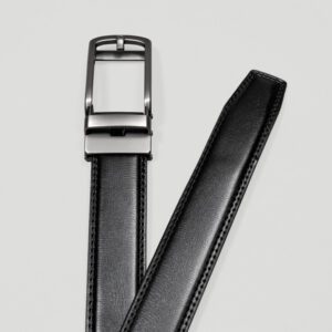 cincho de nino negro diseno texturizado marca buckle cl sico 151900 269303 1