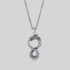 collar gris estilo dragon infinito marca calak cl sico 142255 GRIS 1