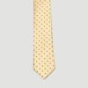 corbata amarilla diseno de puntos marca colletti slim 157730 AMARILLO 1