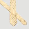 corbata amarilla diseno de puntos marca colletti slim 157730 AMARILLO 2