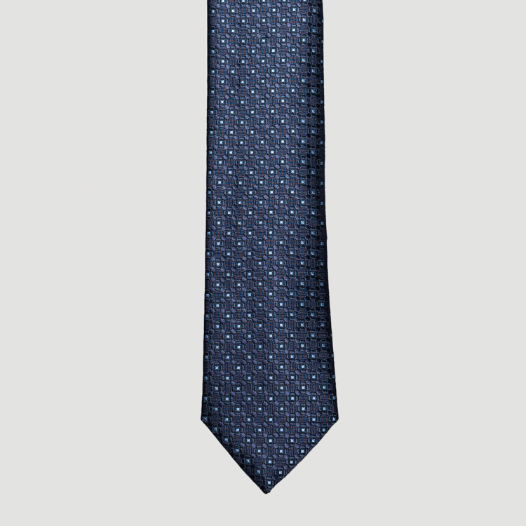 corbata azul estructura plana marca emporium slim 160986 AZUL 2