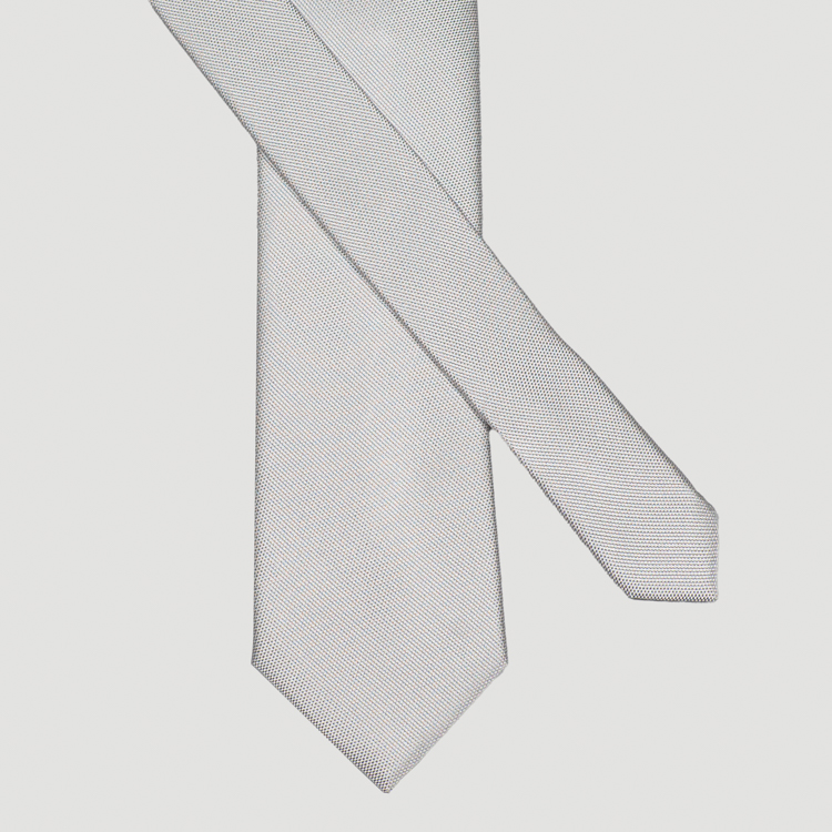 corbata gris estructura plana marca colletti cl sico 161005 GRIS 1