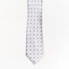 corbata gris estructura puntos marca colletti slim 155361 GRIS 1