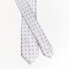 corbata gris estructura puntos marca colletti slim 155361 GRIS 2