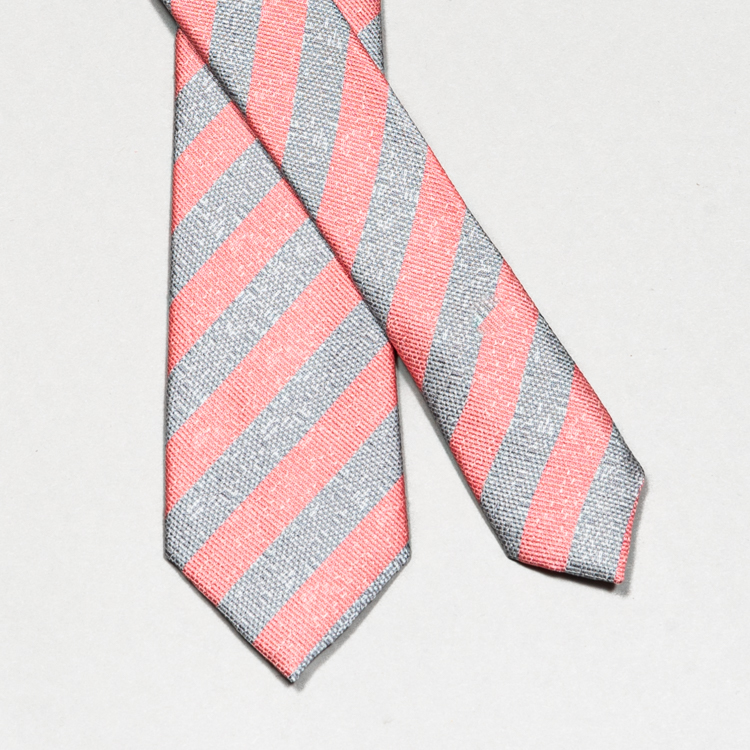 corbata salmon diseno de lineas marca colletti slim 148905 256591 1