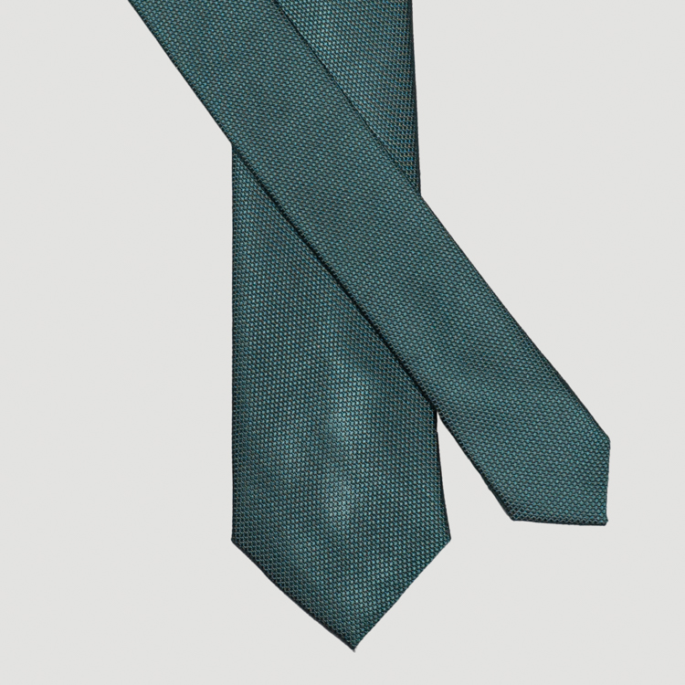 corbata verde estructura plana marca colletti slim 161028 345339 1