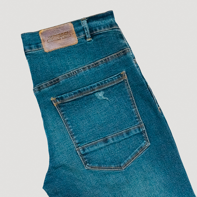 jeans azul estructura gastado marca emporium business casual 129025 AZUL 4