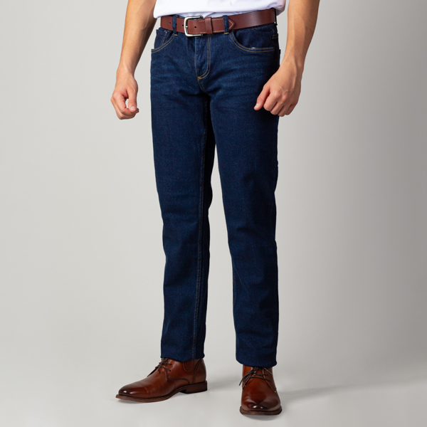 jeans azul estructura lisa marca carven slim 141081 AZUL 1