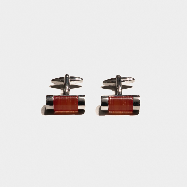 mancuernas plateado diseno cilindrico marca emporium cl sico 167280 PLATEADO
