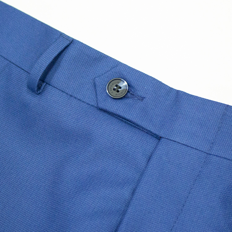 pantalon azul con diseno liso marca emporium slim 122987 AZUL