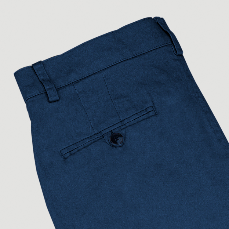 pantalon azul estructura plana marca business casual cl sico 144348 AZUL 3