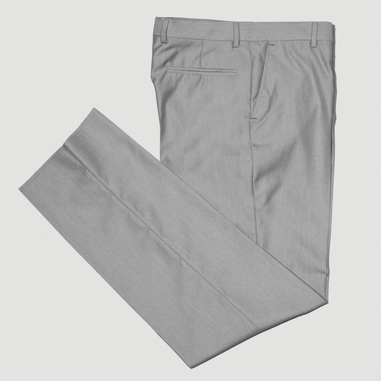 pantalon formal gris estructura plana marca emporium cl sico 159959 357527 1