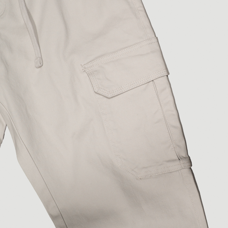 pantalon gris diseno cargo marca carven slim 164152 GRIS