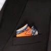 panuelo naranja diseno de amebas marca emporium cl sico 157766 NARANJA 1