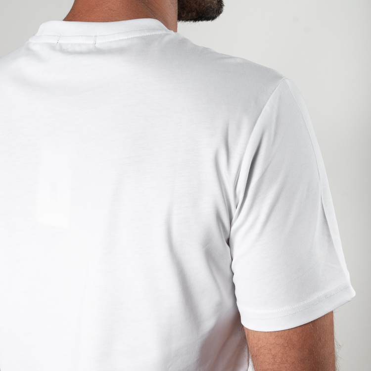 playera blanca estructura plana marca carven slim 150903 BLANCO 4