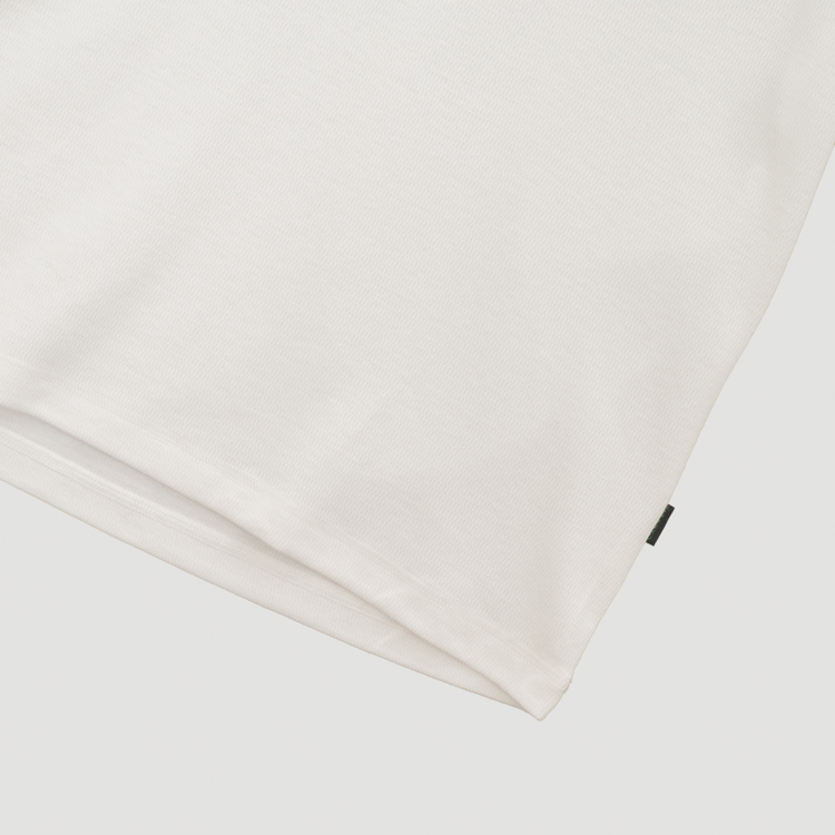 playera blanco estructura plana marca carven slim 163975 BLANCO
