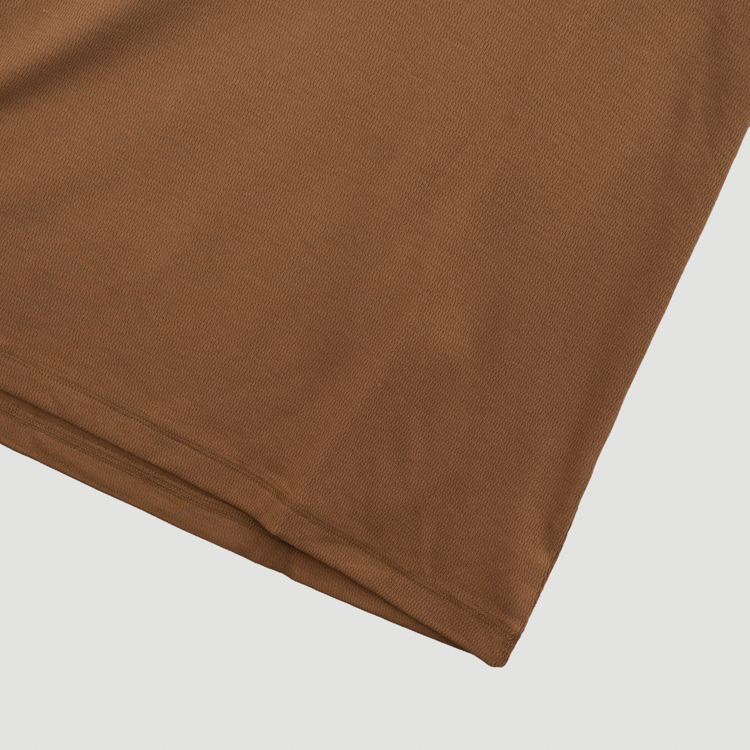 playera caf estructura plana marca carven slim 163970 CAFE