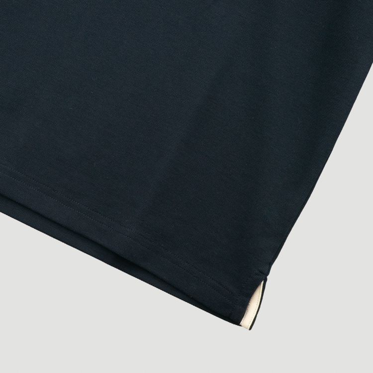 polo azul marino estructura plana marca carven slim 167140 AZUL MA