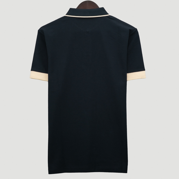 polo azul marino estructura plana marca carven slim 167140 AZUL MA