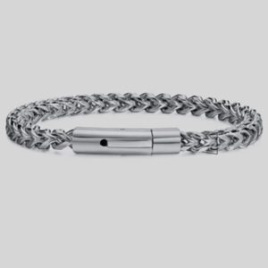 pulsera gris estilo silver deluxe marca calak cl sico 142212 202066 1