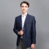 saco azul estructura plana marca bcasual cl sico 153088 AZUL 1