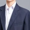 saco azul estructura plana marca bcasual cl sico 153088 AZUL 2