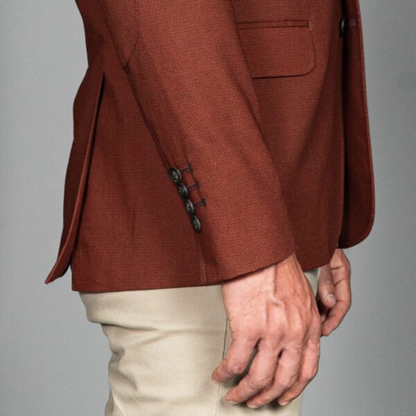saco corinto estructura labrada marca bcasual slim 155672 317852 4