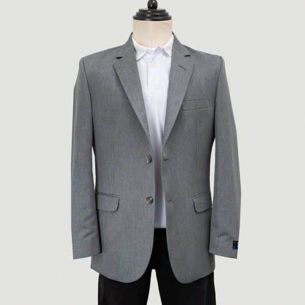 saco gris estructura labrada marca smart cl sico 149185 GRIS 1
