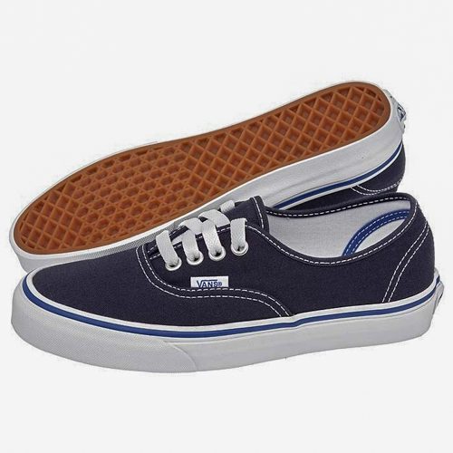 sneakers azul diseno vn 0njvlla marca vans cl sico 151369 AZUL 2