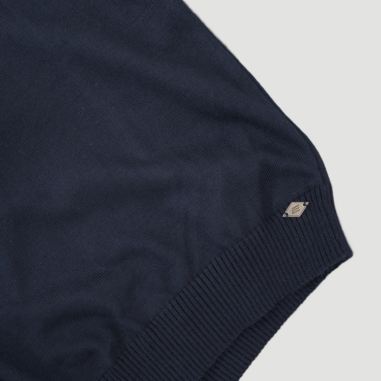sueter azul estructura labrada marca emporium cl sico 156334 AZUL 4