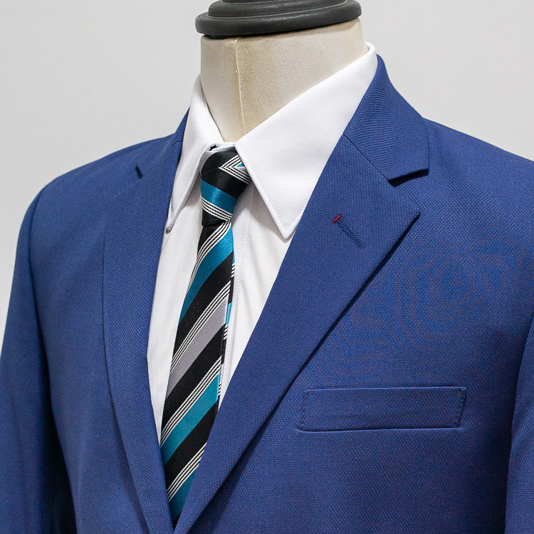 traje azul estructura labrada liso marca emporium cl sico 129311 AZUL