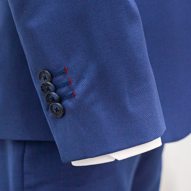 traje azul estructura labrada liso marca emporium cl sico 129311 AZUL